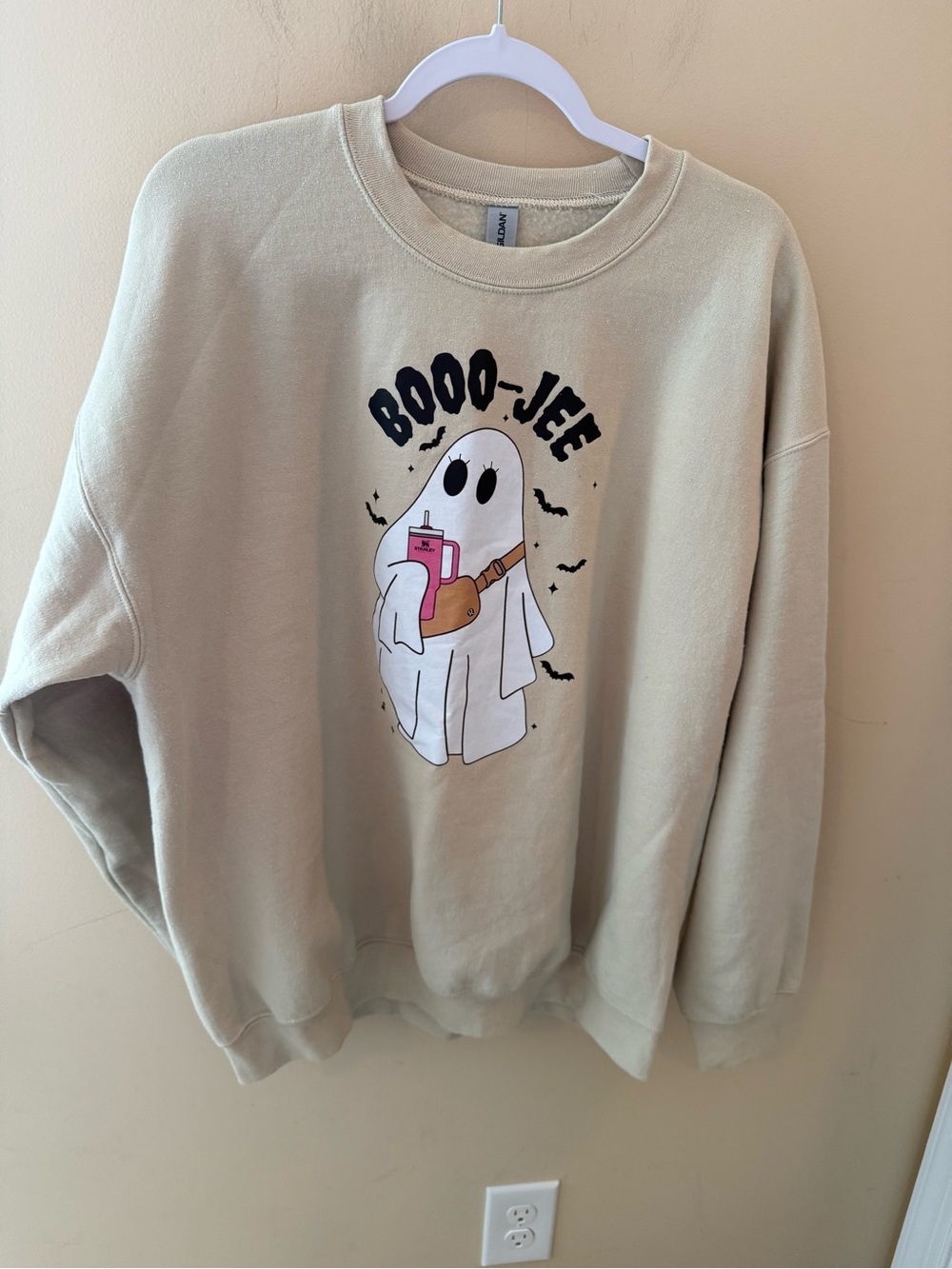 Boo-Jee Crewneck Sweater Halloween size XL
